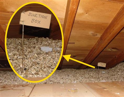 attic insulation junction box